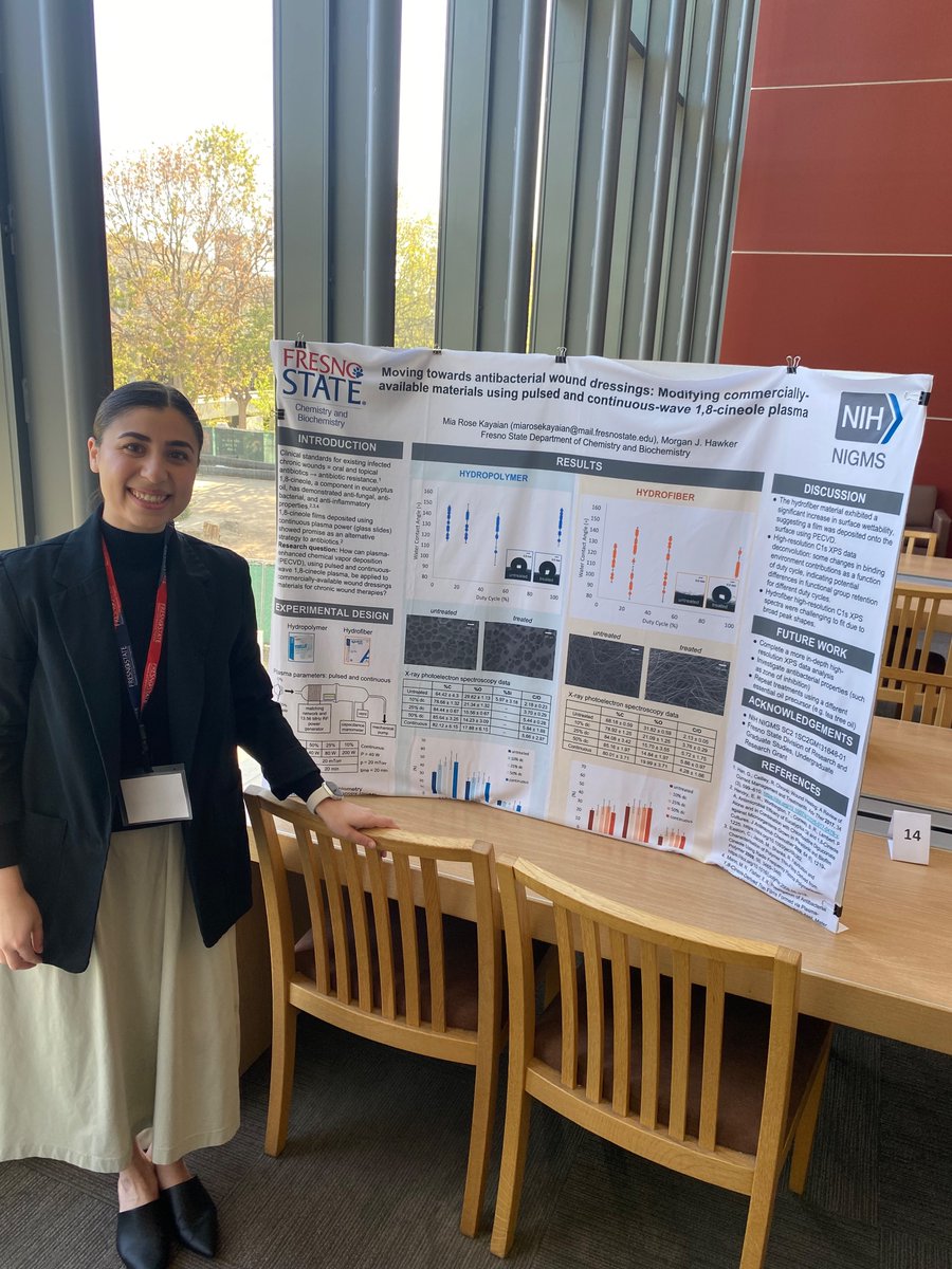 Morgan Hawker (@m_hawker23) on Twitter photo Congrats to all of the Hawker lab Central California Research Symposium presenters who rocked their posters today! #plasma #biomaterials <a href="/fresnostatechem/">FresnoStateChemistry</a> <a href="/CSMfresno/">College of Science and Mathematics</a> Congrats to all of the Hawker lab Central California Research Symposium presenters who rocked their posters today! #plasma #biomaterials <a href="/fresnostatechem/">FresnoStateChemistry</a> <a href="/CSMfresno/">College of Science and Mathematics</a>