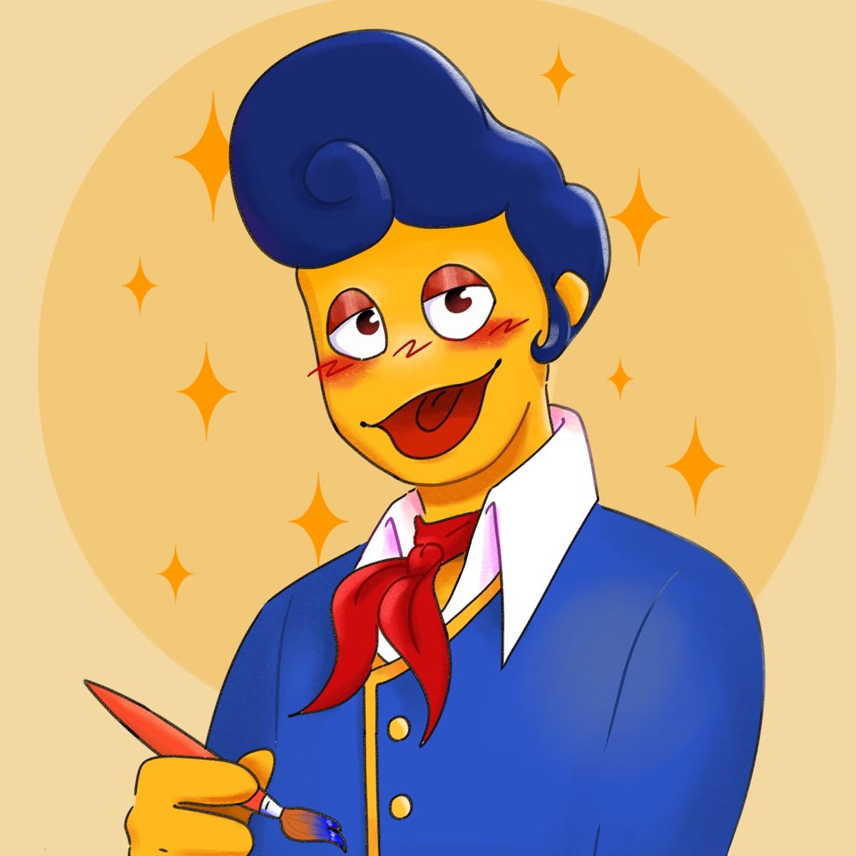 Ibgame121's tweet photo. I fell in love with Wally.. #welcomehomepuppetshow #welcomehome #welcomehomefanart #welcomehomewallydarling #WelcomeHomeWally #fanart
 #drawings #drawthisinyourstyle #drawing #drawart #draw #WallyDarling #wally ♡ #timelapse https://t.co/GtKis41fvS
