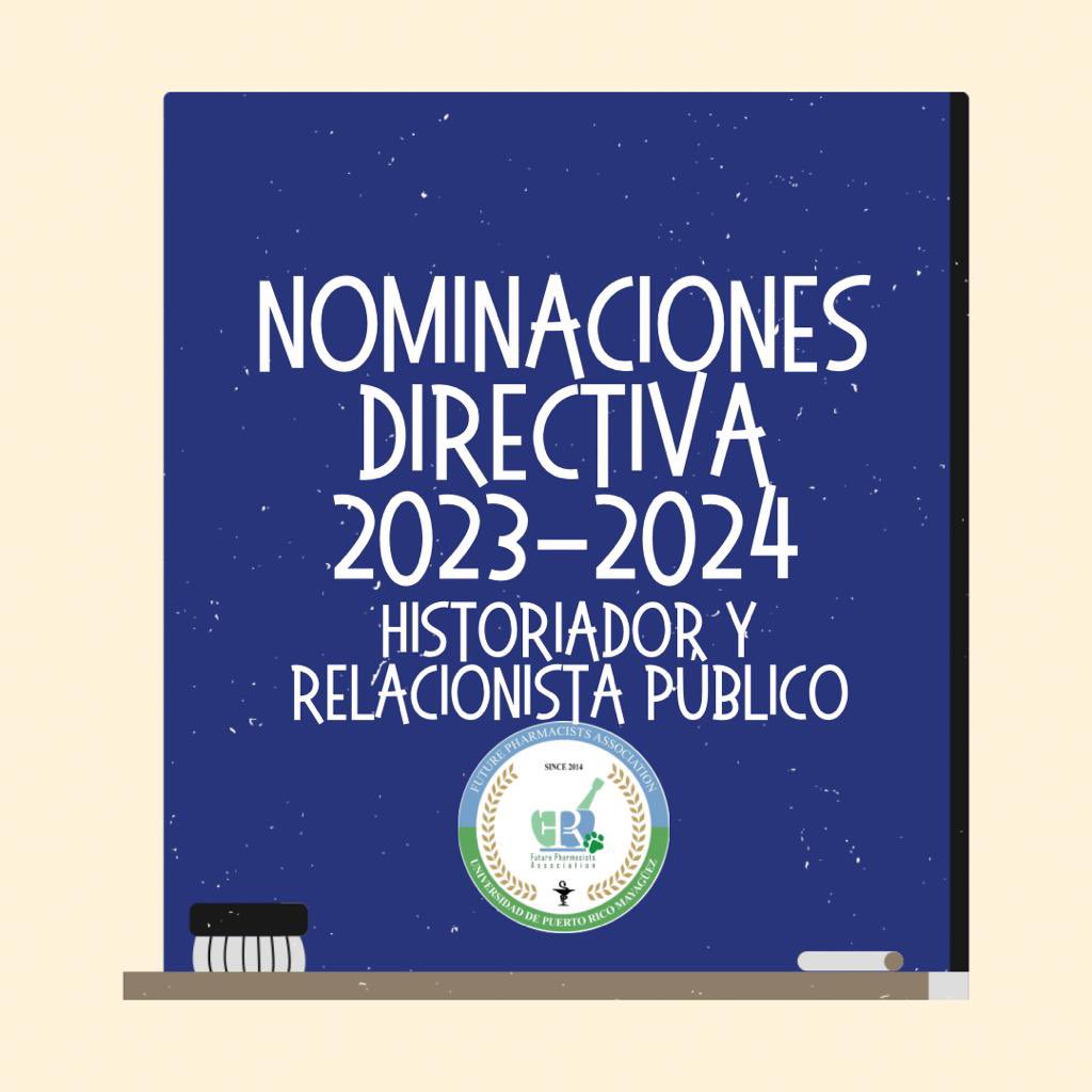 FPA_RUM_CHAPTER's tweet photo. Saludos Pharmily💊

¡Con mucha emoción le presentamos a los candidatos a la próxima directiva de FPA RUM!🤩

Continuamos con las candidatas a historiador y relacionista publico💚 https://t.co/EPLwJ6GnOv