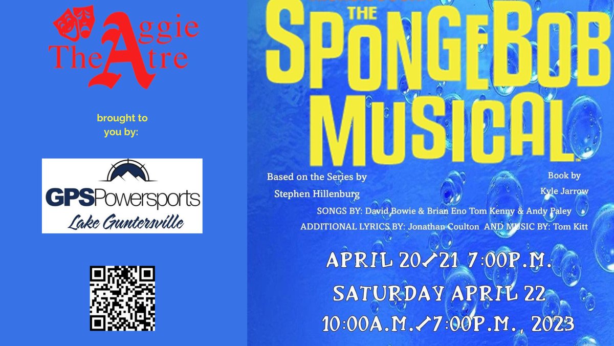 Opening in less than 24 hours! We can't wait! #aggietheatre