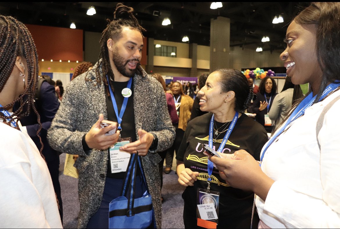 UPMC Radiology (@pittradiology) on Twitter photo Dr. Uradu (@pittradiology’s Director of #DEI) and @yiinghu (PGY-3) had a blast meeting everyone at <a href="/SNMA/">Student National Medical Association, Inc (SNMA)</a>'s American Medical Education Conference: Brilliance Embodied last weekend, and working together with their colleagues <a href="/UPMC_GME_DEI/">UPMC GME Diversity, Equity, and Inclusion (DEI)</a> to recruit minority excellence to Pitt! Dr. Uradu (@pittradiology’s Director of #DEI) and @yiinghu (PGY-3) had a blast meeting everyone at <a href="/SNMA/">Student National Medical Association, Inc (SNMA)</a>'s American Medical Education Conference: Brilliance Embodied last weekend, and working together with their colleagues <a href="/UPMC_GME_DEI/">UPMC GME Diversity, Equity, and Inclusion (DEI)</a> to recruit minority excellence to Pitt!