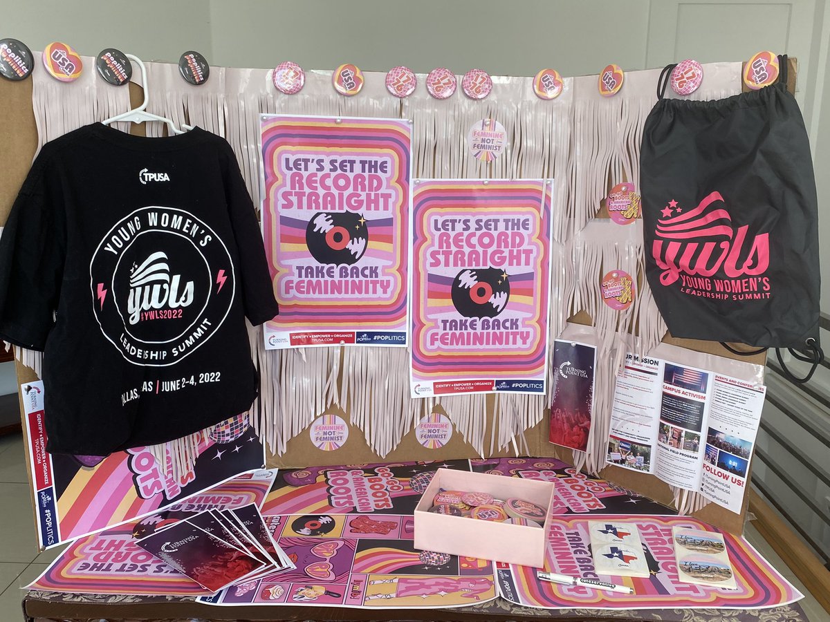 basednblessed's tweet photo. The #fearlessstudentleaders of the West El Paso Hub continue to AMAZE ‼️ Like and comment if you support the vote for best table display, featuring our upcoming #YWLS2023 and the Poplitics 2.0 kit!!
📣Step 1: https://t.co/FYQFVfPpRb
📣Step 2: https://t.co/BrdBTAqDxA https://t.co/pk0yCzUDhl
