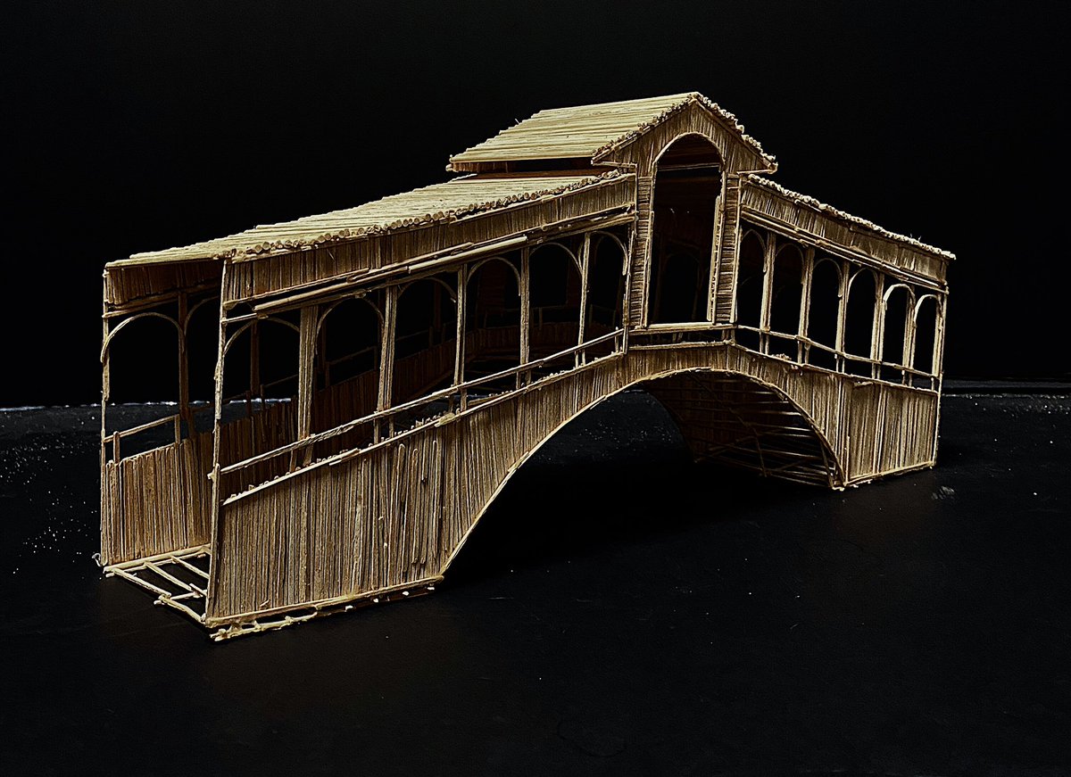 MisterMilnes's tweet photo. We have a HS North Tech Draw tooth-bridge situation —design/build by Brianna K. #soyouwanttobeanarchitect #techdrawing #buildingconstructioncareers #toothpickbridge https://t.co/ylCiEoCkeZ