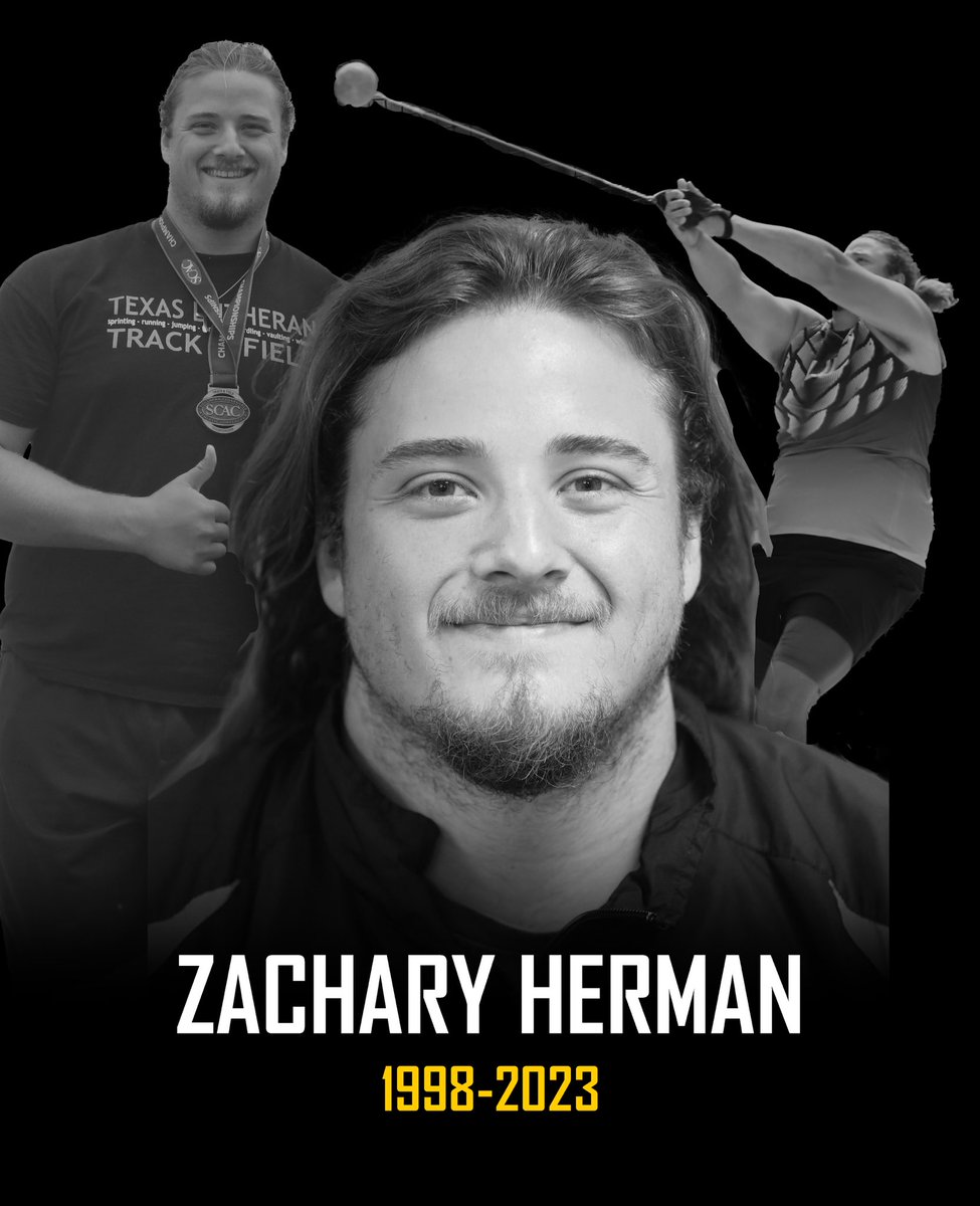 TLU Bulldogs (@tluathletics) on Twitter photo We are deeply saddened by the loss of former TLU student-athlete Zachary Herman ‘22.
May he rest in peace. Our thoughts & prayers are with his friends & family at this time. We are deeply saddened by the loss of former TLU student-athlete Zachary Herman ‘22.
May he rest in peace. Our thoughts & prayers are with his friends & family at this time.