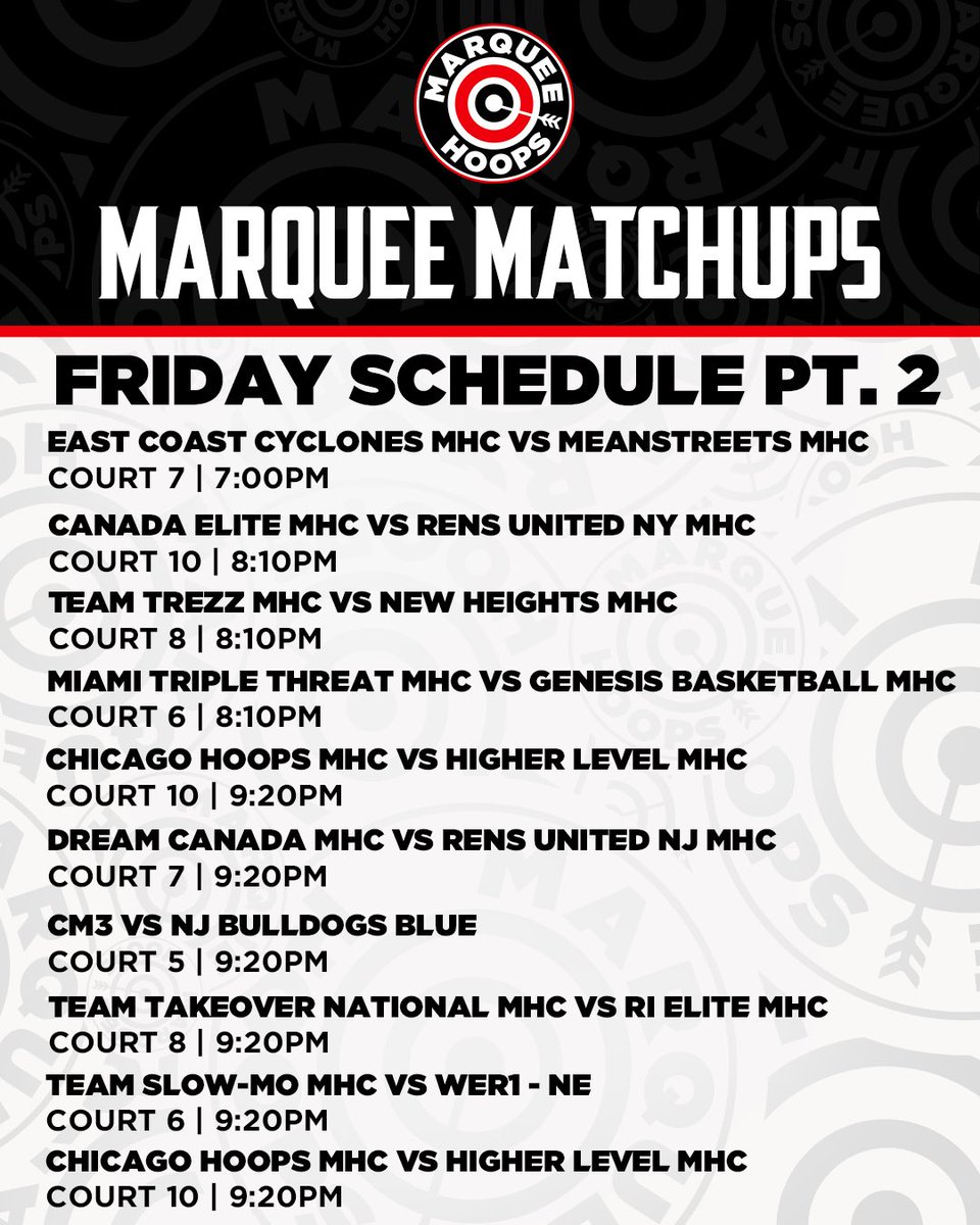 MADEHoopsGirls's tweet photo. 🚨Opening day of our DC Jumpoff is less than 48 hours away! Here are some of our Marquee Matchups to watch this Friday Night! #DCJUMPOFF🎯 https://t.co/VfcbwyQzxa
