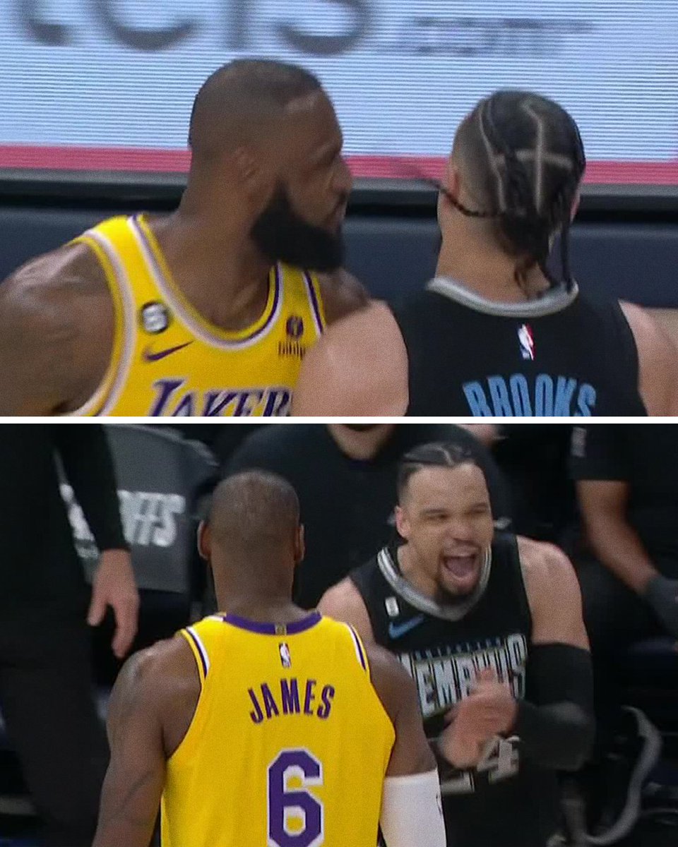 SportsCenter on Twitter "LeBron James and Dillon Brooks exchanged