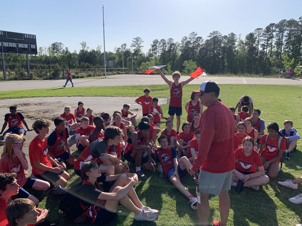 Mrs Offenbaker (@abby_offenbaker) on Twitter photo Guts, Heart, Determination, Grit … these athletes showed all of this & more during our Tri Meet vs HG & HR today 🌟Results TBA🌟 <a href="/AFMSChargers/">Apex Friendship Middle School</a> <a href="/AFMS_Track/">AFMS Track and Field</a> <a href="/CoachQuigley12/">Brian Quigley</a> <a href="/CoachFrice/">Coach Rice</a> Guts, Heart, Determination, Grit … these athletes showed all of this & more during our Tri Meet vs HG & HR today 🌟Results TBA🌟 <a href="/AFMSChargers/">Apex Friendship Middle School</a> <a href="/AFMS_Track/">AFMS Track and Field</a> <a href="/CoachQuigley12/">Brian Quigley</a> <a href="/CoachFrice/">Coach Rice</a>