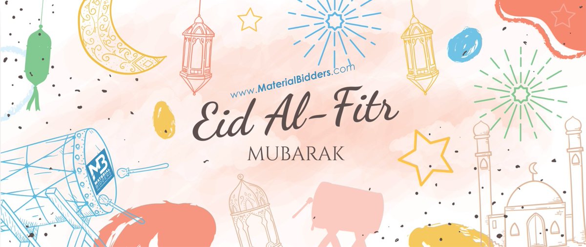 MaterialBidders's tweet photo. كل عام و انتم بخير و في نجاح
#عيد_فطر_سعيد
https://t.co/QEl74p6yVH https://t.co/cSWoLygpoG