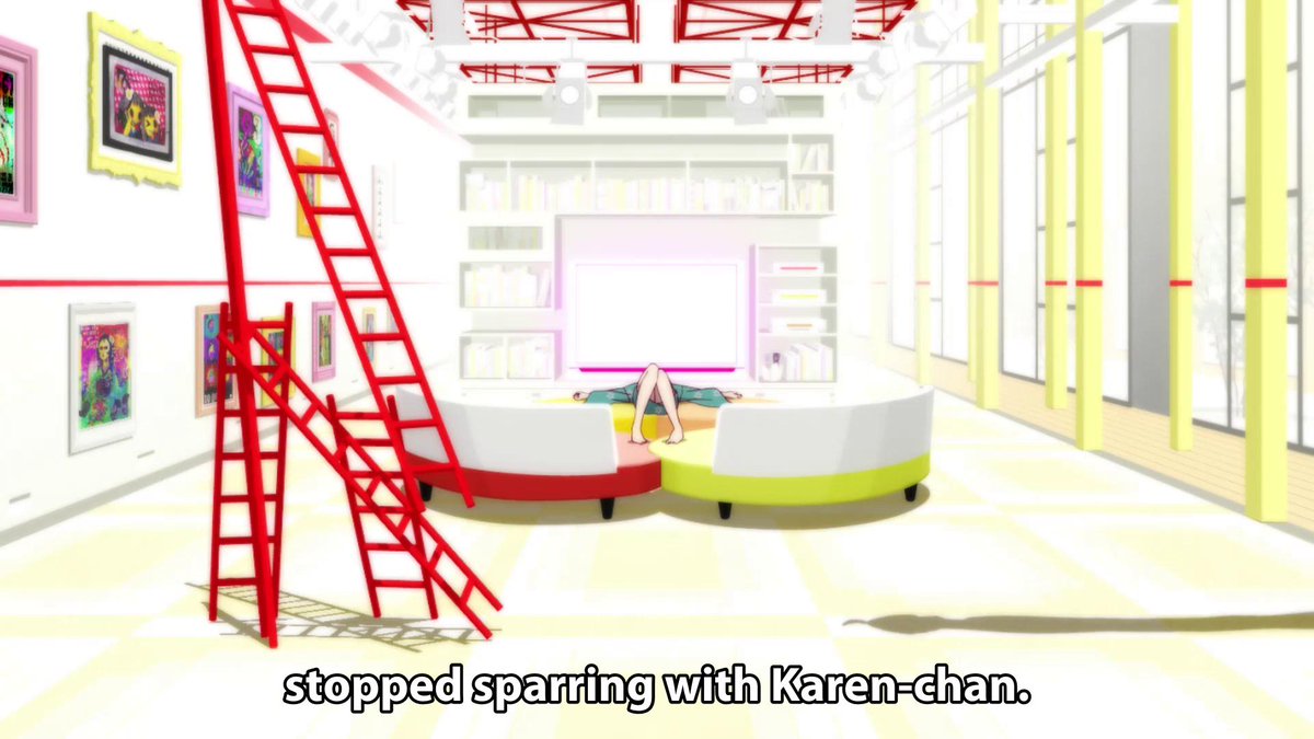 gatari_lines's tweet image. Nisemonogatari Episode 1:
stopped sparring with Karen-chan.