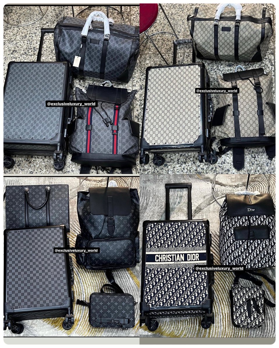 exclusiveluggag's tweet photo. Move Free when flying ✈️ out of the city 🏙️ for vacation 💯 

Dm we gat you cover 🤝 https://t.co/tCW4pyRnOv