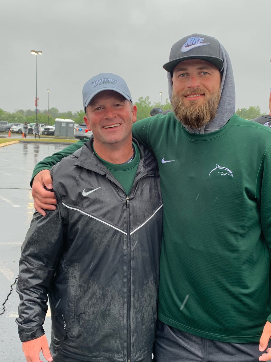 CoachVAlexander's tweet photo. Happy birthday to my former coach, road dog, and mentor @PhinsCoach, aka Poppa Dolph! 

Thanks for everything. #PhinsTape https://t.co/kMlMCmrpzs