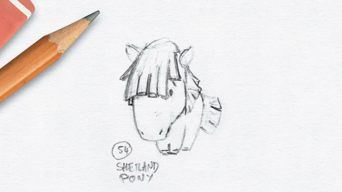 IconsByGSNN's tweet photo. Who doesn't love ponies? Check out this adorable Shetland pony sketch! I think this one deserves a like ;) #PonyLove #CuteIcons https://t.co/kkiy6JkPA2