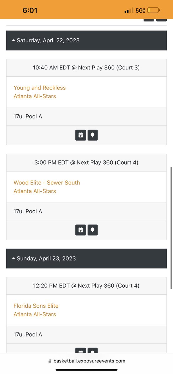 Clark_David2024's tweet photo. My live period schedule for April 22 - 23rd (Atlanta allstars) https://t.co/CuFwZ8SOjv