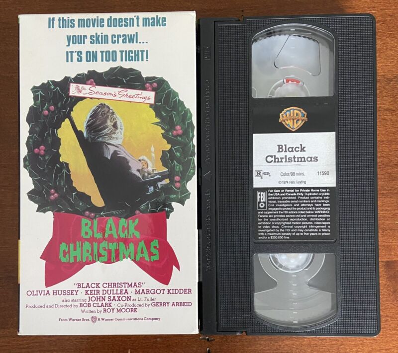 I Want My VHS on Twitter "Black Christmas VHS