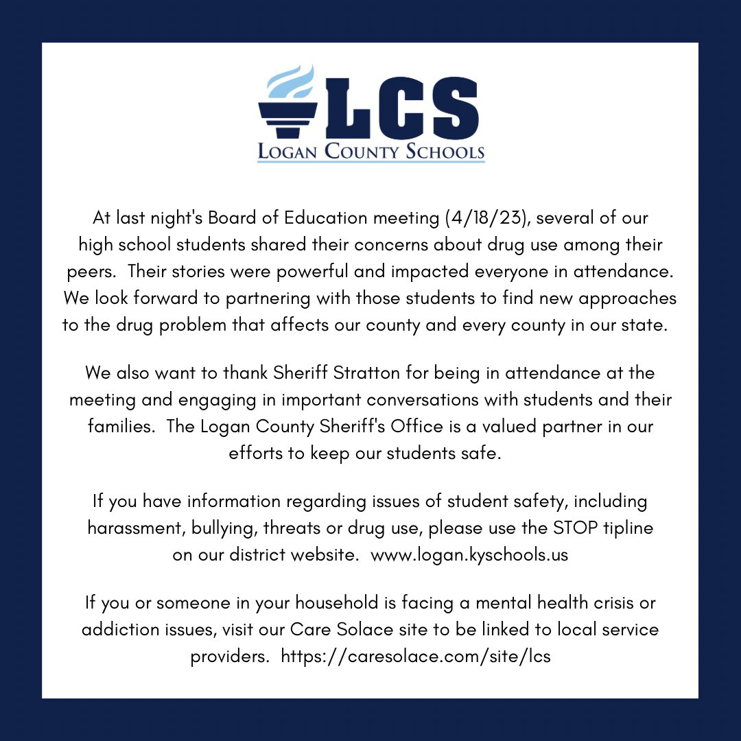 Logan County Schools (@logancoschools) on Twitter photo 