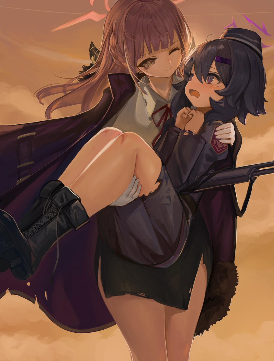 How a real outlaw acts [Blue Archive]