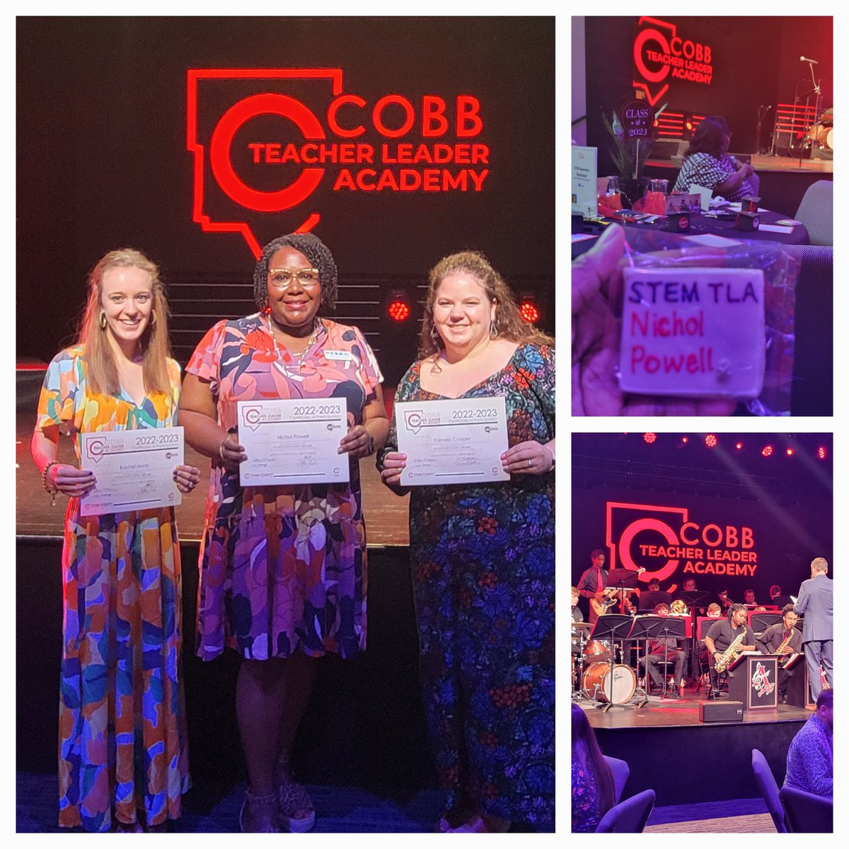 MsPowellEdCoach's tweet photo. #CTLA23 may have come to an end, but now the adventure begins to continue stretching myself as a teacher leader &amp; continuing the "habit of starting." Thank you @STEMcobb @STEMsally &amp; @STEMTania for some amazing &amp; fun experiences! https://t.co/vddHzOxBMz