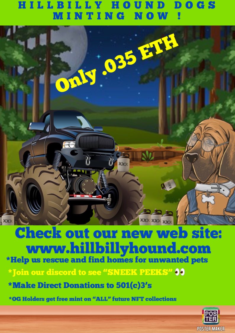 Hillbilly Hound Dogs | ❗️MINTING LIVE❗️ tweet media