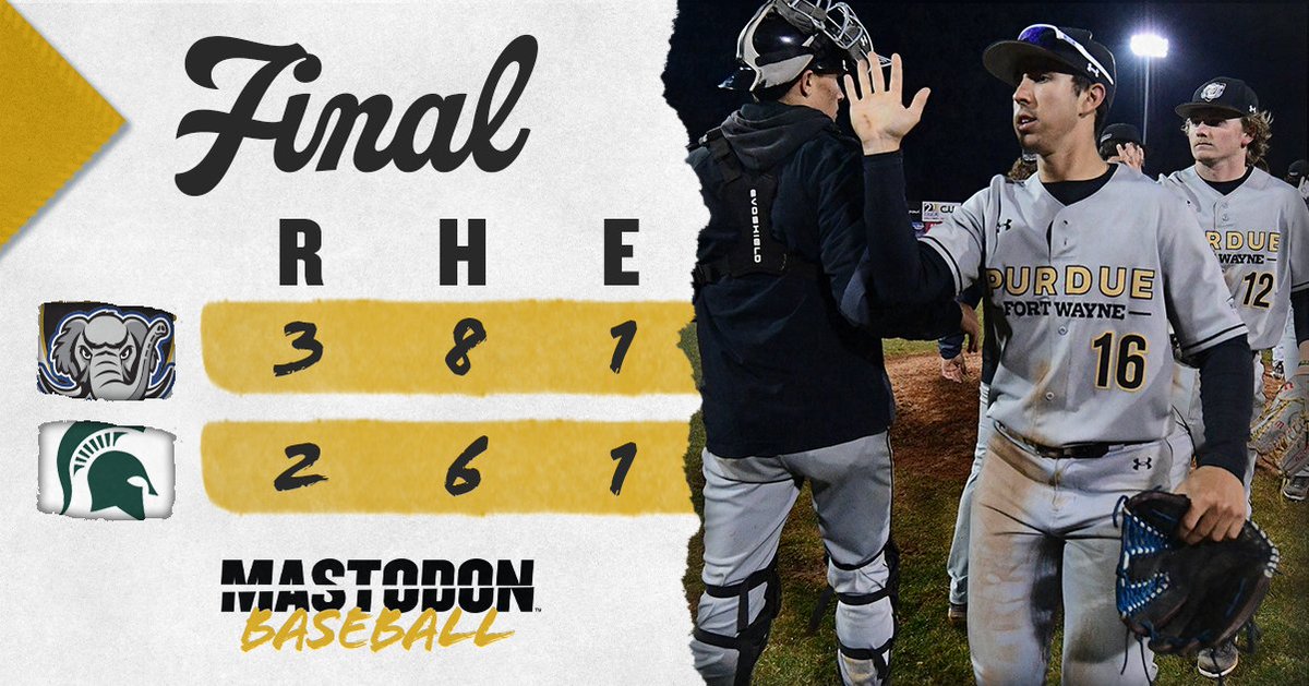 Michigan last year... 
Michigan State this year!

'Dons defeat a Big 10 foe for the second straight season!

#FeelTheRumble #HLBASE