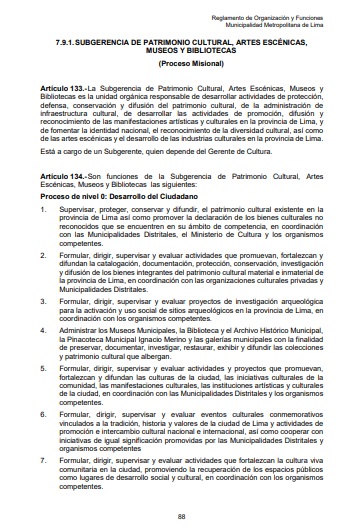 VigilaPE's tweet photo. #CulturaEnPeligro Este es el NUEVO ROF de la Gerencia de Cultura, gracias a #MiguelMolinari, que USURPA FUNCIONES de "Gerente fantasma, y #BryanGutierrez "Gerente con resolución" que no cuenta con EXPERIENCIA, TRAYECTORIA NI APORTE en el sector cultura. ¡Lima, potencia mundial! https://t.co/wcFqwh12Eb