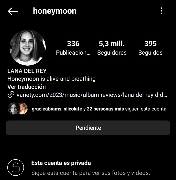 gente le envié solicitud de seguimiento a la que me gusta hace como 4 meses todavía no me acepta qué hago
