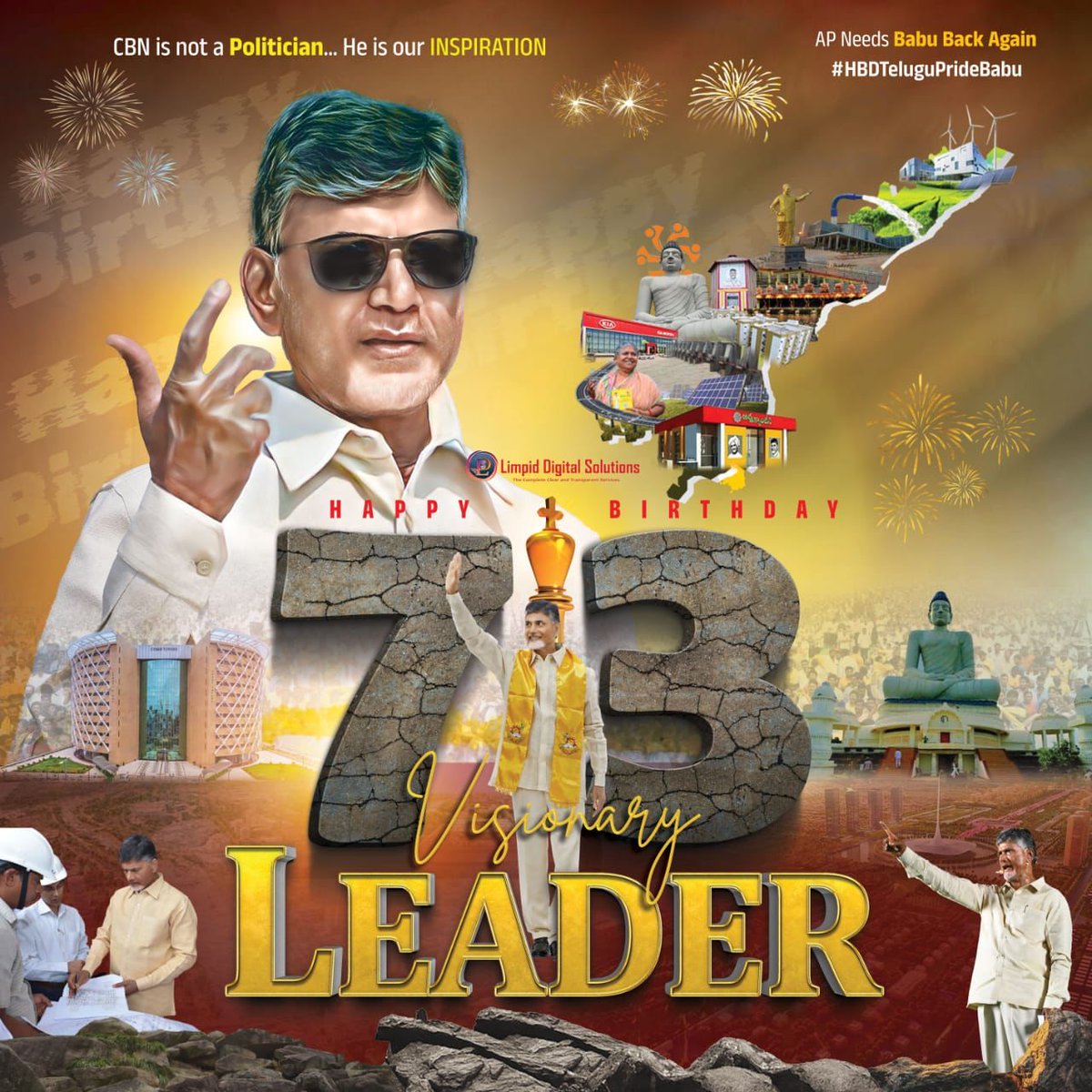 Itdpctp's tweet photo. #HBDTeluguPrideBabu
#HOPE0138
#EluruPc https://t.co/giwhHCFigj