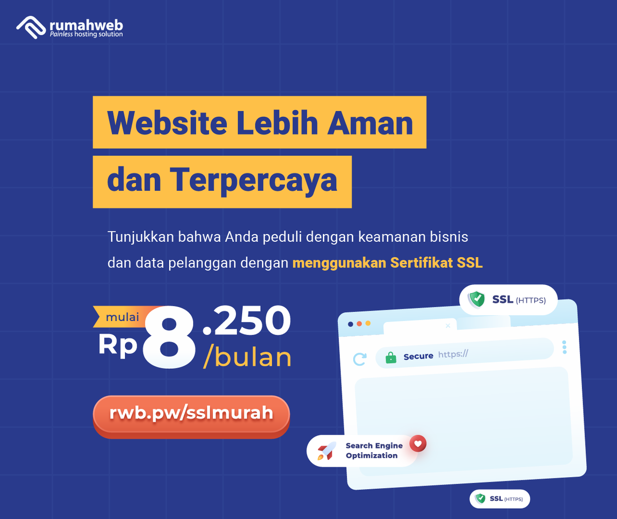 rumahwebtweet's tweet image. Dengan menggunakan HTTPS, maka proses tranfer data akan lebih aman, karena data yang ditransmisikan akan dienkripsi.

Nah, lalu apa hubungannya HTTPS dan performa SEO? Selengkapnya cek di artikel berikut blog.rumahweb.com/pembaruan-kebi…

#GlobalSign #Sectigo #SectigoSSL #DomainMurah…