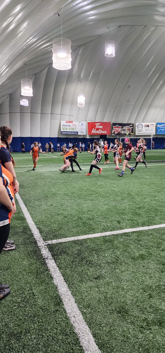 mrjmalandrino's tweet photo. Sports are good for high school students. Full stop. Rugby is so much more than a game, it’s building &amp; promoting community, one game at a time. Today, Innisdale hosted 10 varsity girls’ rugby teams for an indoor rugby tourney and the sense of community was palpable to everyone! https://t.co/TdGbULV4Zc
