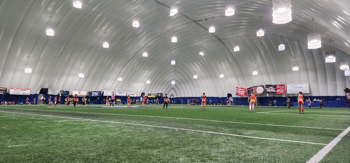 mrjmalandrino's tweet photo. Sports are good for high school students. Full stop. Rugby is so much more than a game, it’s building &amp; promoting community, one game at a time. Today, Innisdale hosted 10 varsity girls’ rugby teams for an indoor rugby tourney and the sense of community was palpable to everyone! https://t.co/TdGbULV4Zc
