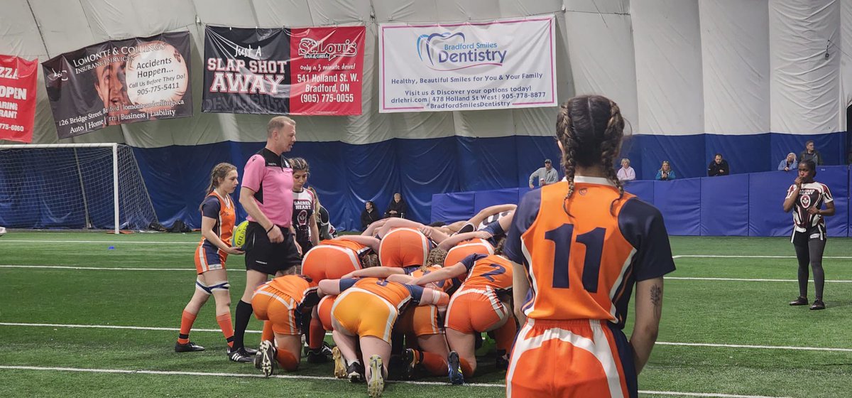 mrjmalandrino's tweet photo. Sports are good for high school students. Full stop. Rugby is so much more than a game, it’s building &amp; promoting community, one game at a time. Today, Innisdale hosted 10 varsity girls’ rugby teams for an indoor rugby tourney and the sense of community was palpable to everyone! https://t.co/TdGbULV4Zc