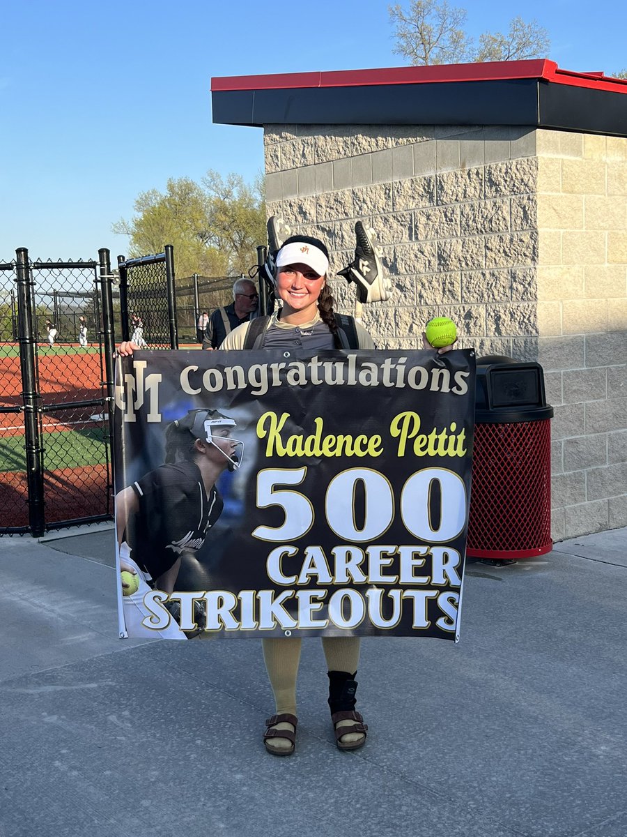 Our team won a Big Game against Steubenville Big Red 4-3. I picked up my 500th career Strikeout!!! <a href="/WLU_Softball/">West Liberty Softball</a> <a href="/minchhp/">Herb Minch</a>