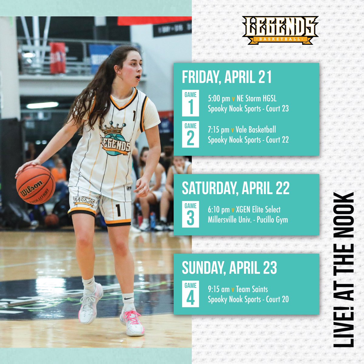 LegendsBBall_PA's tweet photo. We are excited to compete @SelectEventsBB Live! At the Nook tournament this weekend! Follow us on Instagram and Twitter. https://t.co/32n4AZrsFL