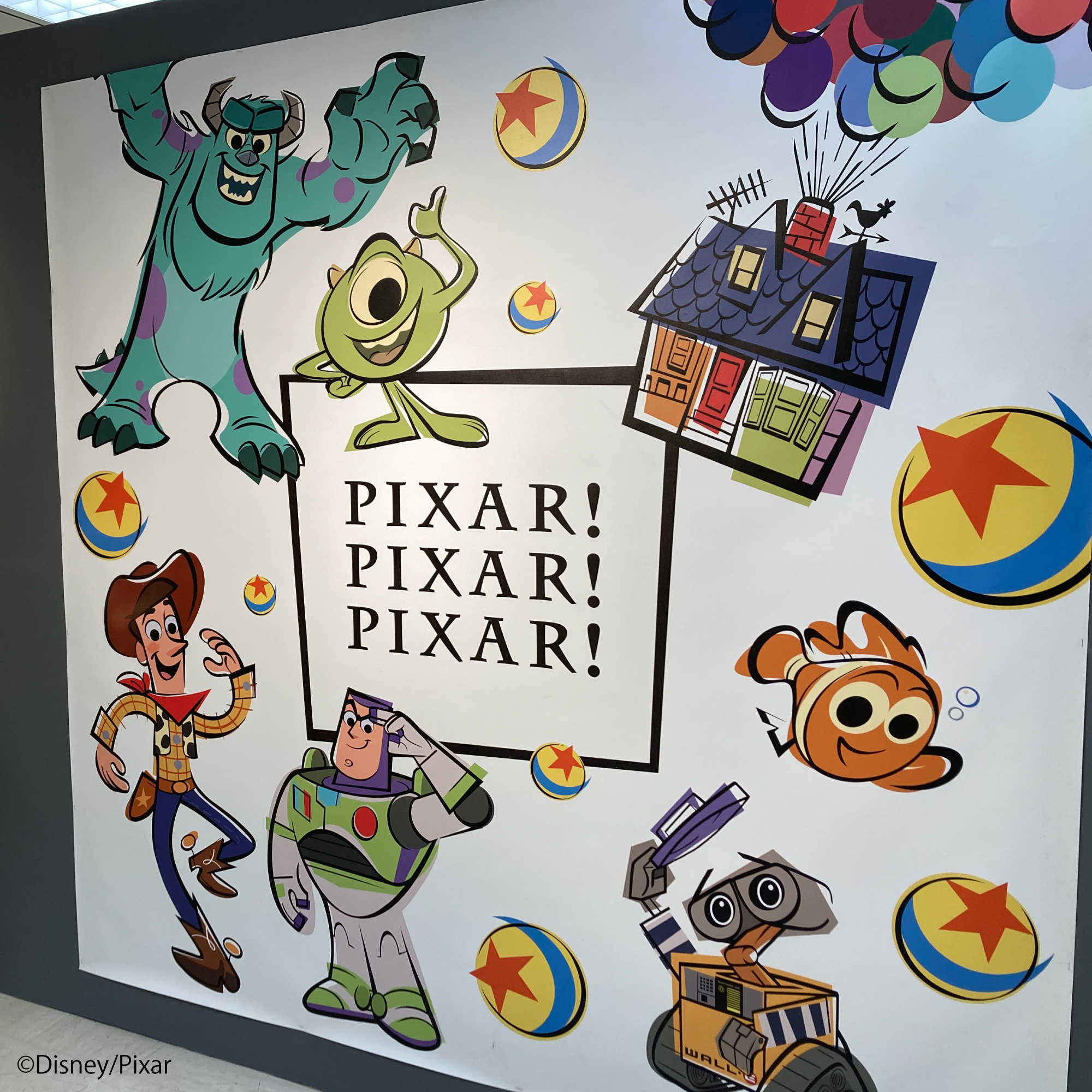 ピクサー展　絵 ピクサーの創造力の源泉に浸る、「スタジオ設立30周年 ピクサー