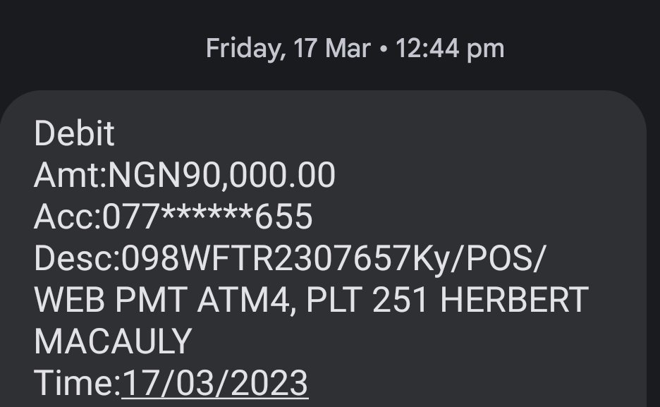 MrSirK2's tweet photo. @myaccessbank One of my biggest regrets is banking with Access Bank, I was debited 17th March 2023 till now no reversal. To worsen the issue  custom care in their regional head in Abuja told me they can't do anything about it. I'm at their mercy to collect my own money. What a shame. https://t.co/cMxHSlhoWp
