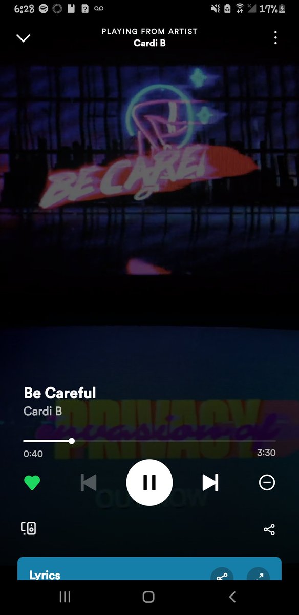 yourbestiesexx's tweet photo. Stream #CardiB https://t.co/KezRiyRmXY