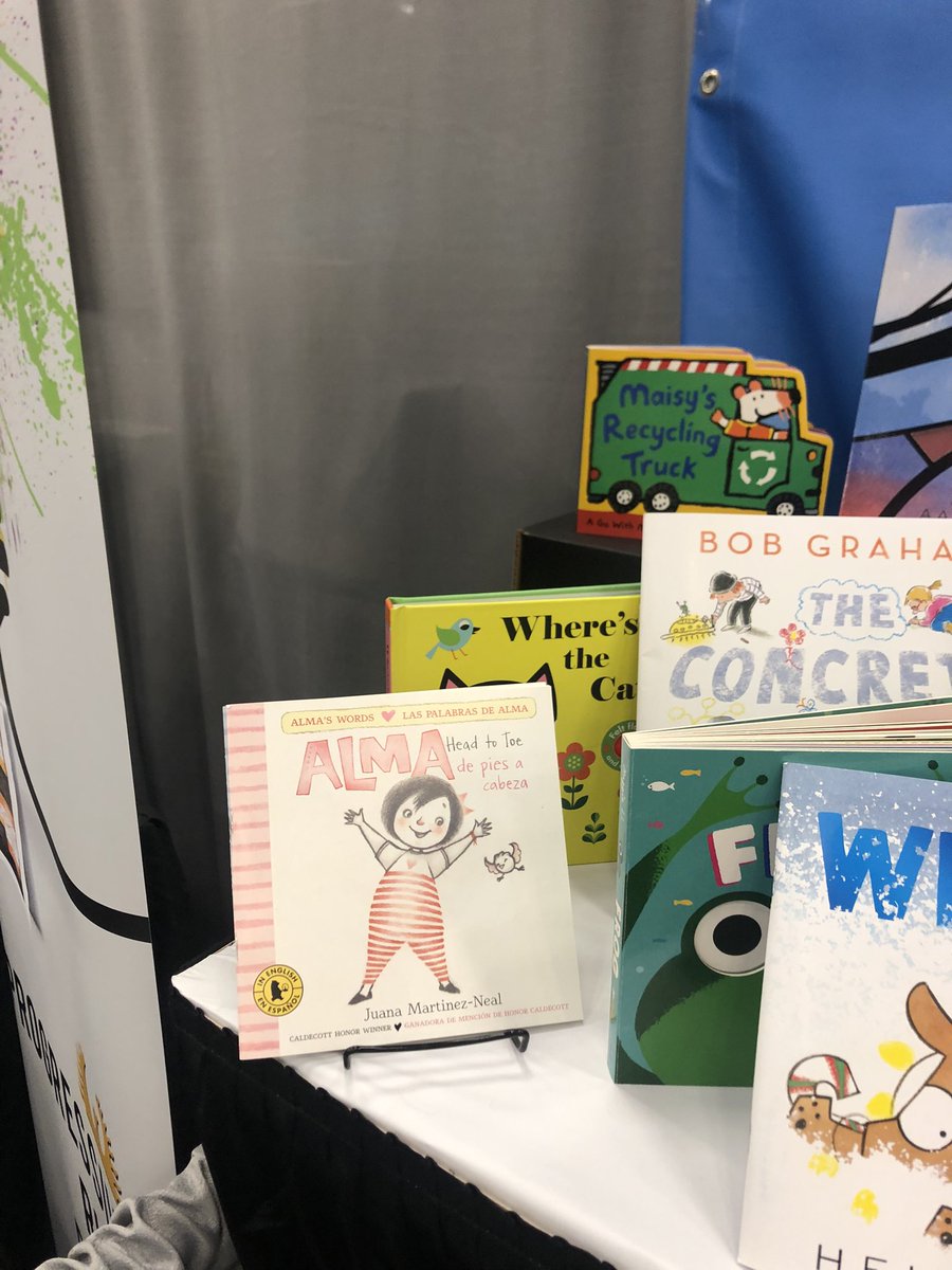 JenBetton's tweet photo. Spotting friends’ books at #tla23 is one of my favorite things! @reneekurilla #juanamartinezneal @JannieHo @joshfunkbooks https://t.co/KsLtevVkDV