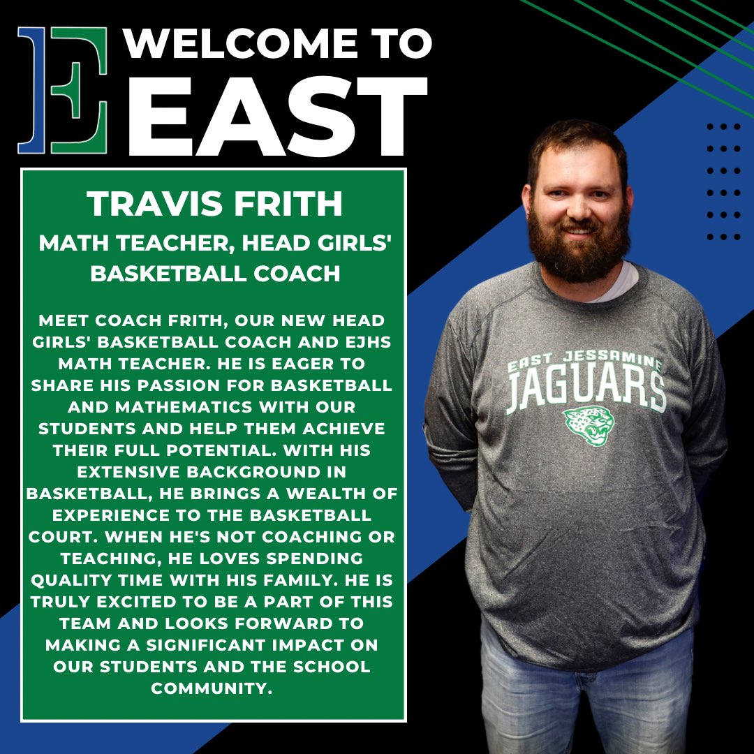 EastJessamineHi's tweet photo. Welcome to East, Coach! https://t.co/HPGAlAWGvE