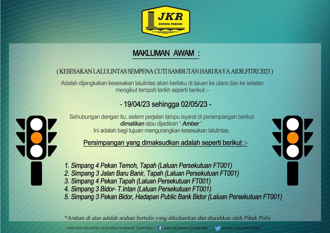 JKR BATANG PADANG tweet media