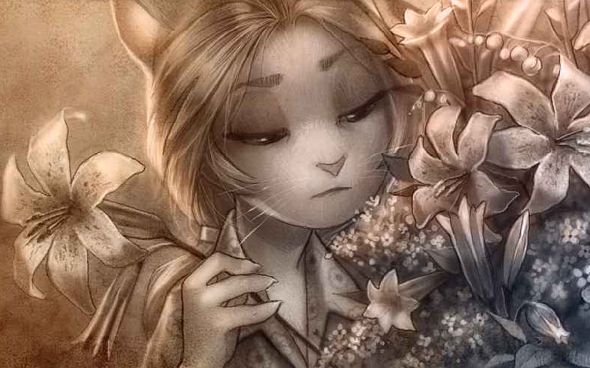 dailyelsa_'s tweet photo. Today's daily Elsa💐⛅

#Lackadaisy #LackadaisyCats #boozecats https://t.co/ktDLf3aAQp