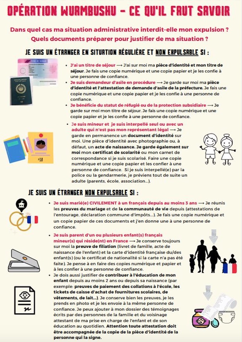 Wuambushu : rappel des droits en cas d'interpellation - lejournaldemayotte.yt/2023/04/20/wua…