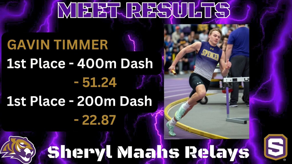 Spencer Tiger Boys Track & Field tweet media