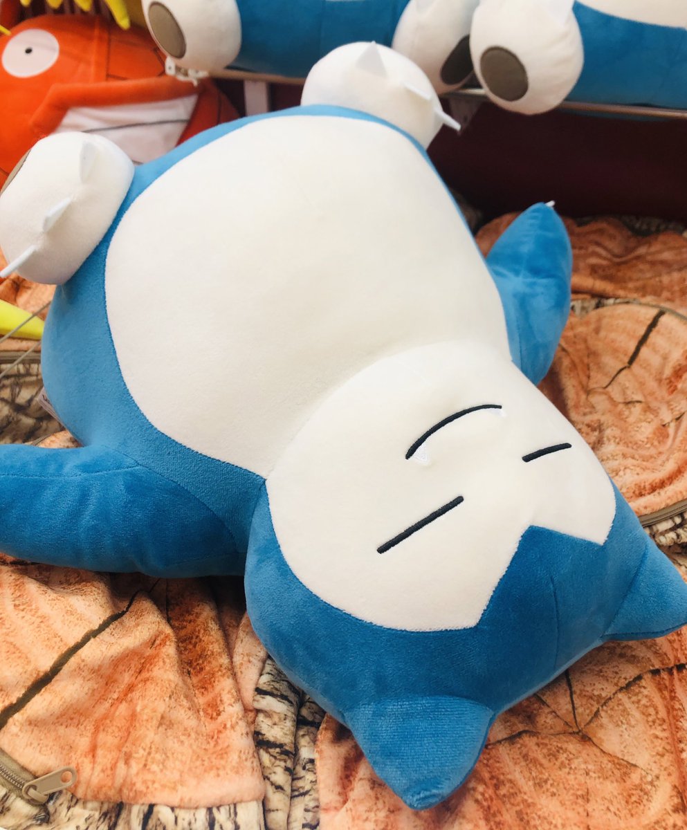 タイステ船橋店【公式】 on Twitter: "【新景品】 ポケットモンスター めちゃもふぐっと ぬいぐるみ 〜カビゴン〜 入荷致しましたー