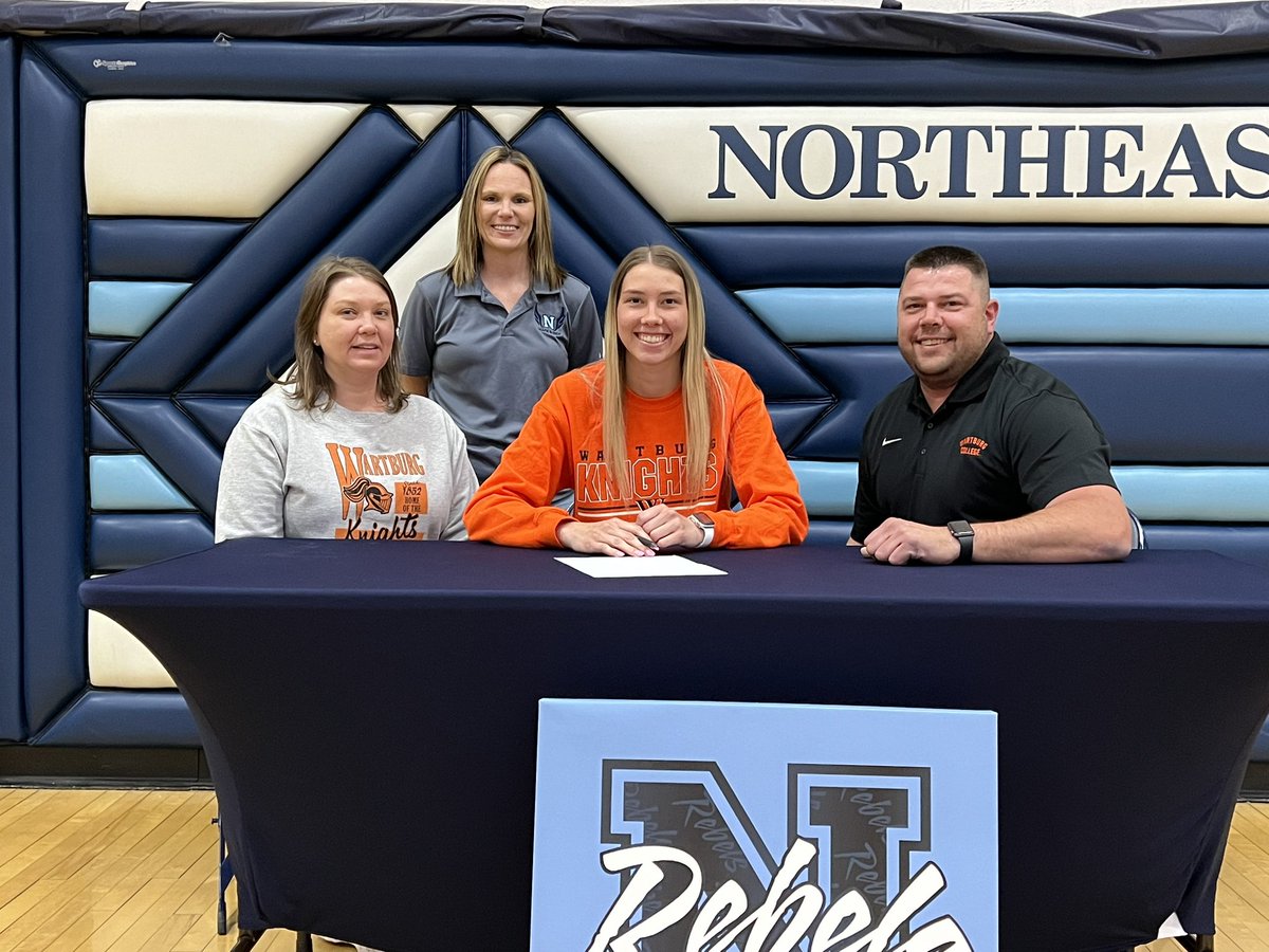 Another <a href="/Rebelsnortheast/">Northeast Rebels</a> senior continuing her academic &amp; athletic career as a <a href="/WTF_knights/">WartburgTrack&Field</a>! Congrats and continued success <a href="/Alyssagf23/">Alyssa Fowler</a>! <a href="/NE_Rebels_TF/">Northeast Rebels T & F</a>