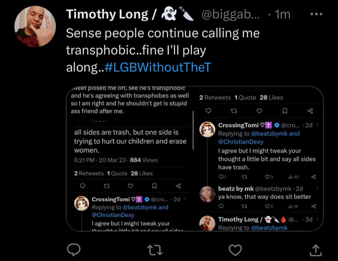 AlchemysticArts's tweet photo. 🤢 @biggaboy0 is fucking disgusting
#transphobic #transphobia
#LGBTQIA #lgbtqiarights
#transpeoplearevalid
#TransRightAreHumanRights
#thesimslgbtq #thesimslgbtgia
#thesims4 https://t.co/lhd7Q9taRb