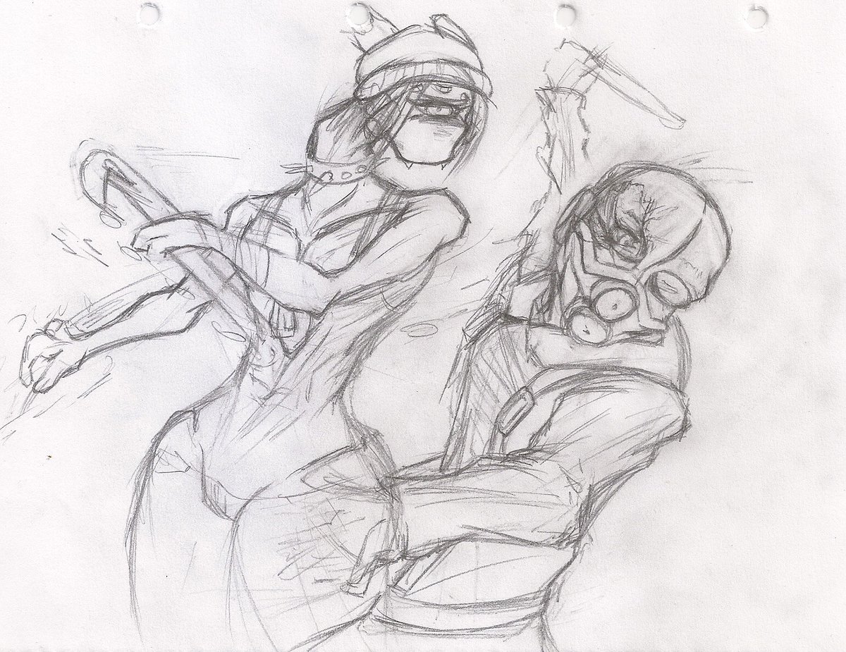 ianmata1998Arts's tweet photo. [sketch in progress]
RV hits a metrocop

#hl2 #vortigaunt #metrocop #oc #wip #halflife https://t.co/945hjWzfjp