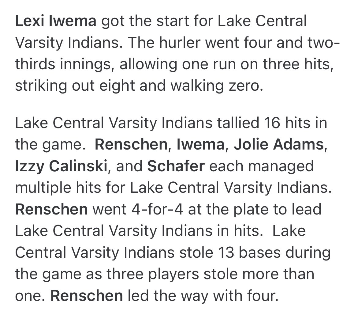 LakeCentralSB's tweet photo. Picked up the Win against LaPorte tonight! #WeAreLC #WeBeforeMe https://t.co/3zysjIRXIk