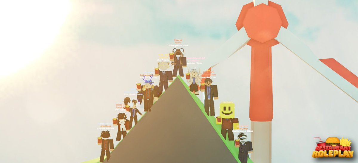 Restaurant_RP's tweet photo. 📷🍟Welcome to Restaurant Roleplay! Our burgers are pixel-perfect and our fries are always crispy... well, as crispy as virtual fries can be! Join us for a supersized experience! #RR #ImLovinIt https://t.co/ti5dPXGcH7