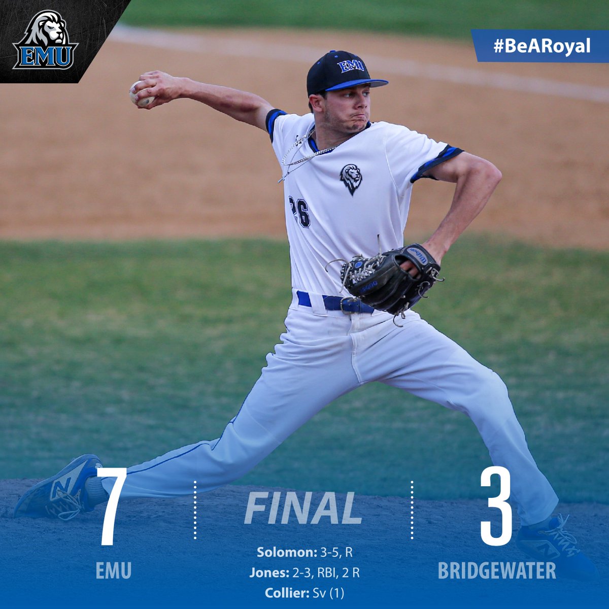 EMU Athletics tweet media