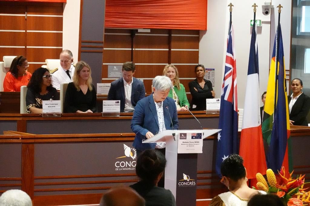 It is my great honour to be the first Australian minister to address the Congress of New Caledonia. We want to work closely with the French state and New Caledonia to advance our many shared interests - most importantly, a peaceful and prosperous region.