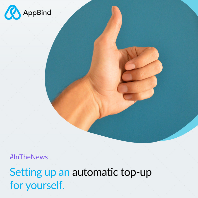 #FromTheBlog

Want to ensure your subscriptions never go unfunded? Set up a top-up budget for yourself! 👍 

This handy feature automatically adds funds to your AppBind balance when it falls below a certain minimum threshold.

Read more here 👉 appbind.com/connect-freshb…

#AppBind